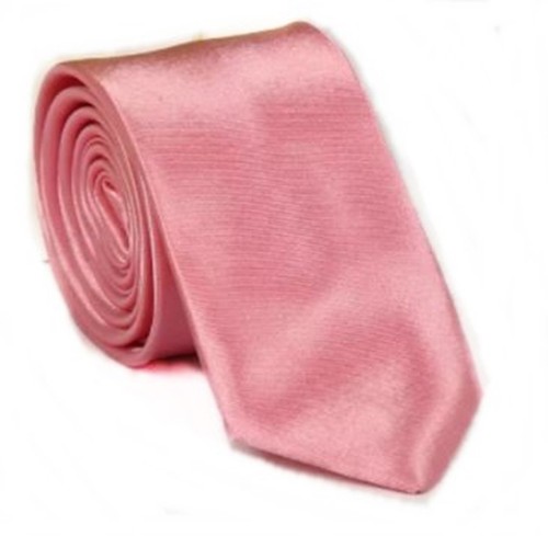 Slim krawatte rosa - krawatte,