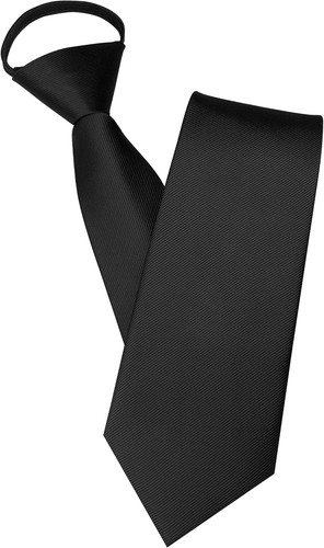 Krawatte schwarz herren - schwarz,