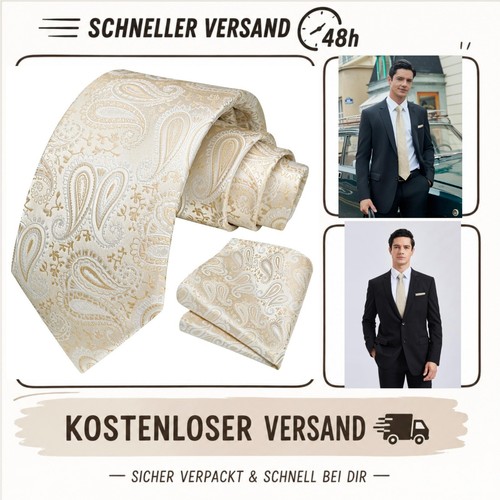Hisdern krawatten set herren - set,
