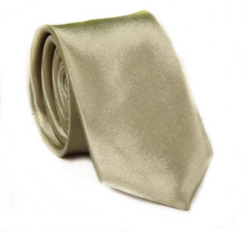 Slim krawatte beige - slim, edel
